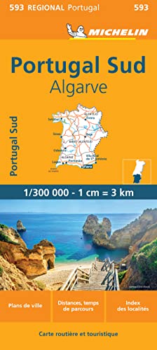 Michelin Portugal Süd: Wegenkaart Schaal 1 : 300.000 (MICHELIN Regionalkarten)